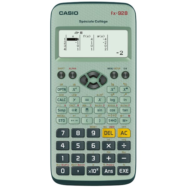 Calculatrice Casio FX 92B Special Collège