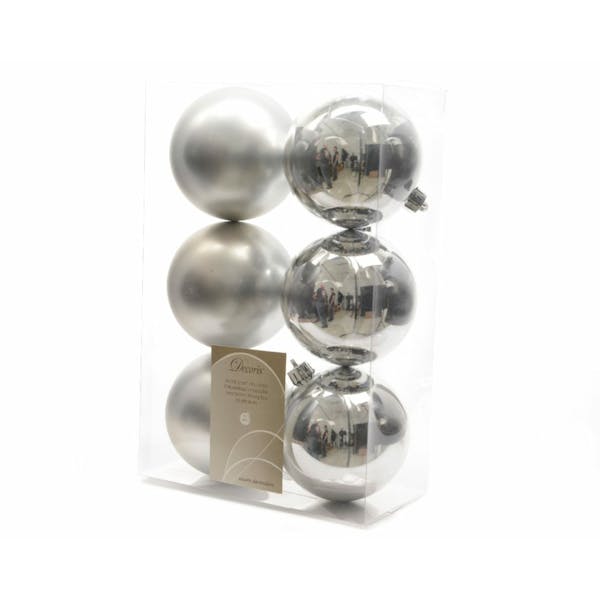 Onbreekbare Ballen - Zilver - 80 mm