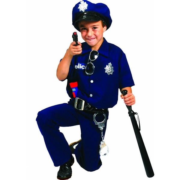 Kostuum Politieagent 2-delig Maat 164