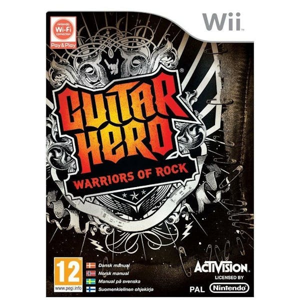 Wii Guitar Hero Warriors Of Rock - Uk/Fr