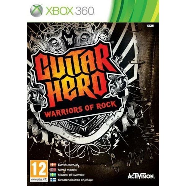 Xbox 360 Guitar Hero Warriors Of Rock
