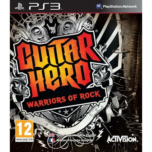 Ps3 Guitar Hero Warriors Of Rock - Uk/Fr