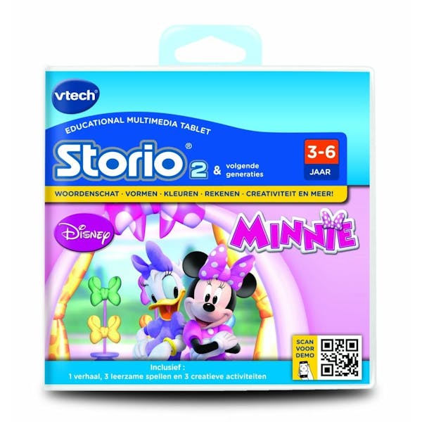 Vtech Storio 2 Game - Minnie Mouse