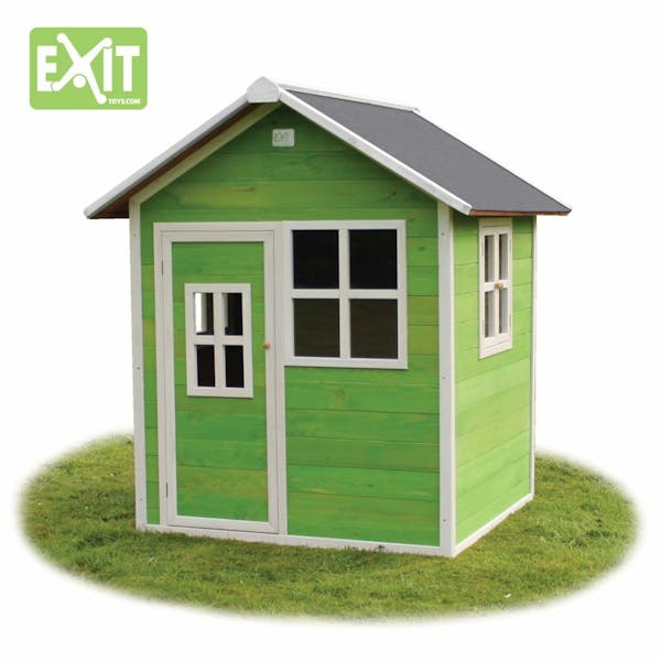 Maisonnette en bois EXIT Loft 100 - vert
