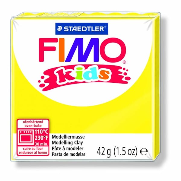 Fimo Kids Boetseerklei - Geel