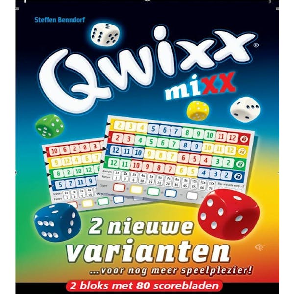 Qwixx Mixx Extra Scorebloks