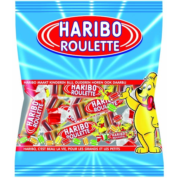 Haribo Roulette Fruit 10x25 GR