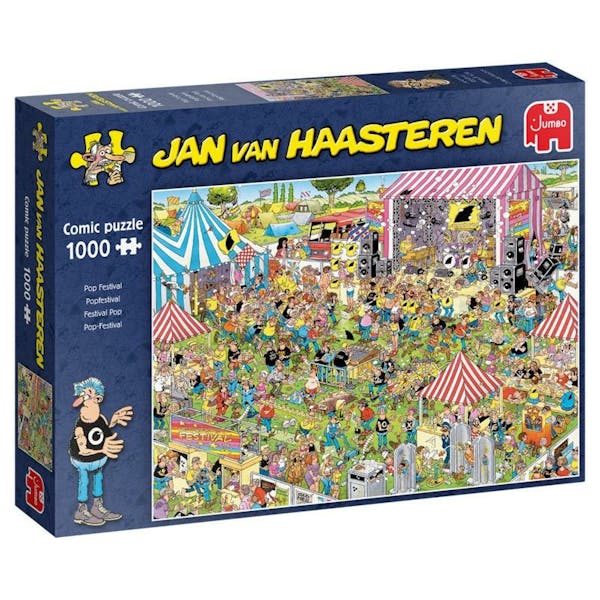 Jan Van Haasteren Puzzel Pop Festival - 1000 Stuks