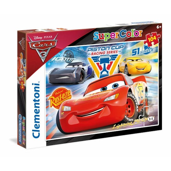 Clementoni Puzzel Cars 3 - 104 Stuks