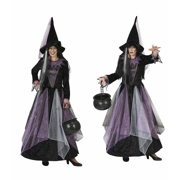 Heksenkleed Witch Midnight Maat 44-46