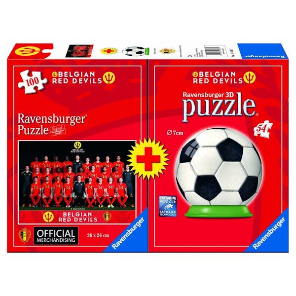 Puzzel Rode Duivels Duo Pack