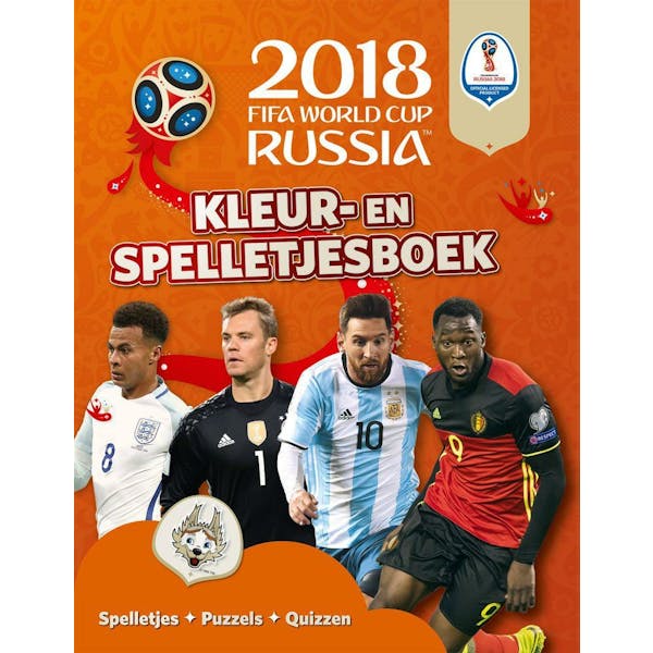 FIFA World Cup 2018 Kleur- en spelletjesboek