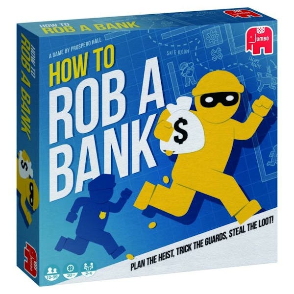 Gezelschapspel How To Rob A Bank Jumbo
