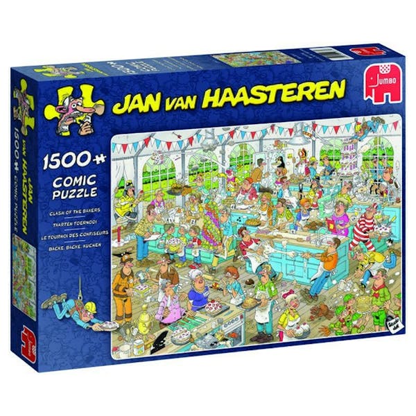 Puzzel Jan Van Haasteren Clash Of The Bakers 1500 Pcs