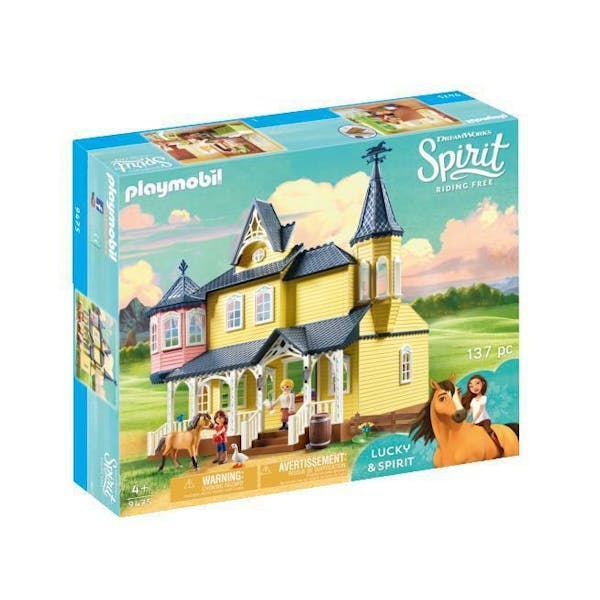 Playmobil 9475 Spirit Lucky's Huis