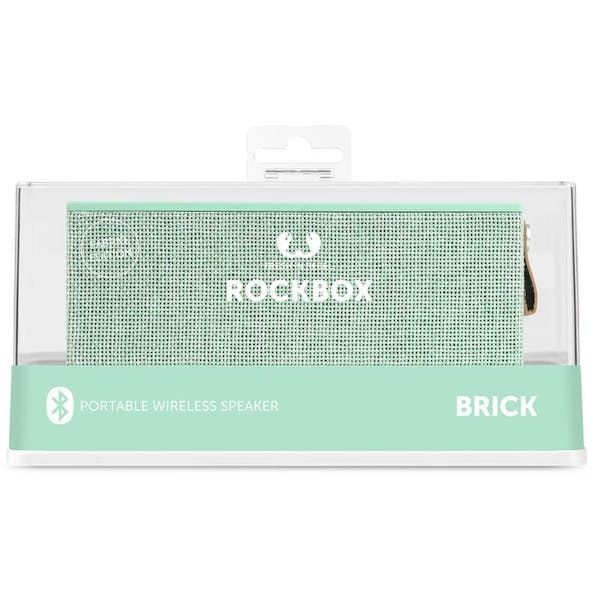 Fresh 'n Rebel Rockbox Brick Fabriq Edition Bluetooth Speaker Peppermint