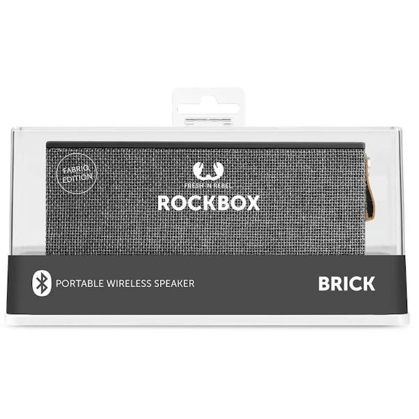 Fresh 'n Rebel Rockbox Brick Fabriq Edition Bluetooth Speaker Concrete