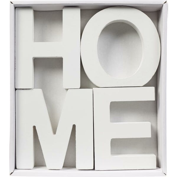 Witte Letters Love/Home