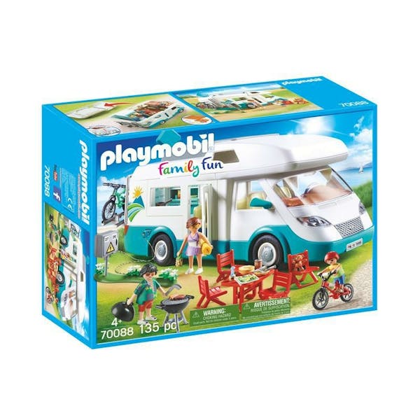 Playmobil 70088 Mobilhome Met Familie
