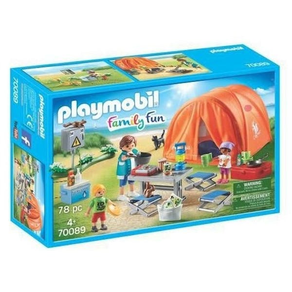 Playmobil 70089 Kampeerders Met Tent