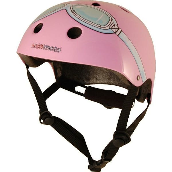 Kiddi Moto Helm Roze Goggle XS