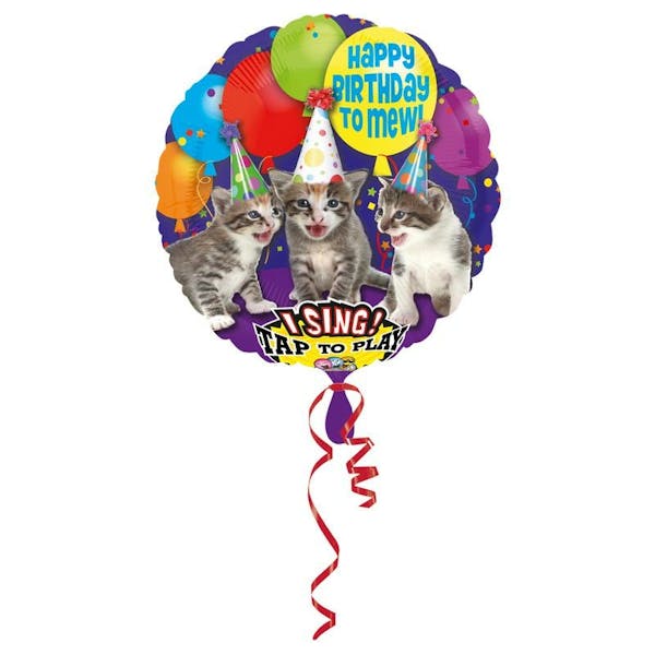 Sing-A-Tune "Happy Birthday To Miau" Folieballon 7
