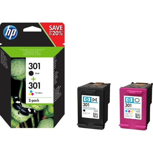 HP 301 Combo Pack (Zwart+Color)