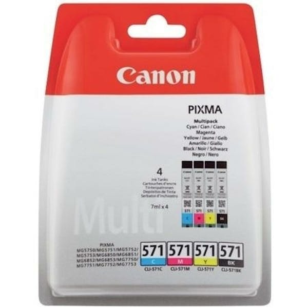 CANON CLI 571 pack 4 colors