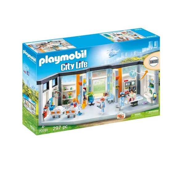 Playmobil 70191 City Life Ziekenhuis Met