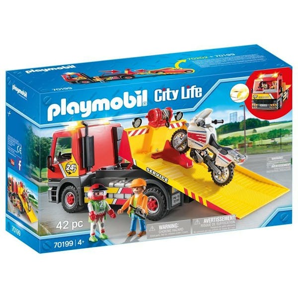 PLAYMOBIL City Life Sleepwagen Met Motor - 70199
