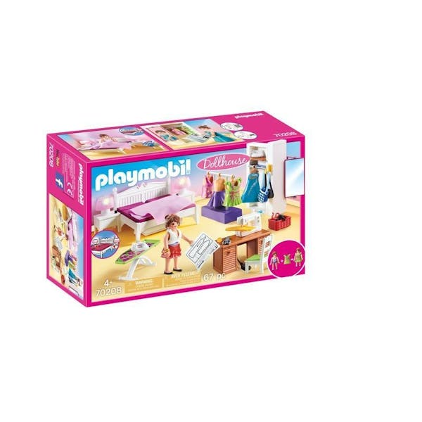 Playmobil 70208 Dollhouse Slaapkamer Met Mode Ontwerphoek