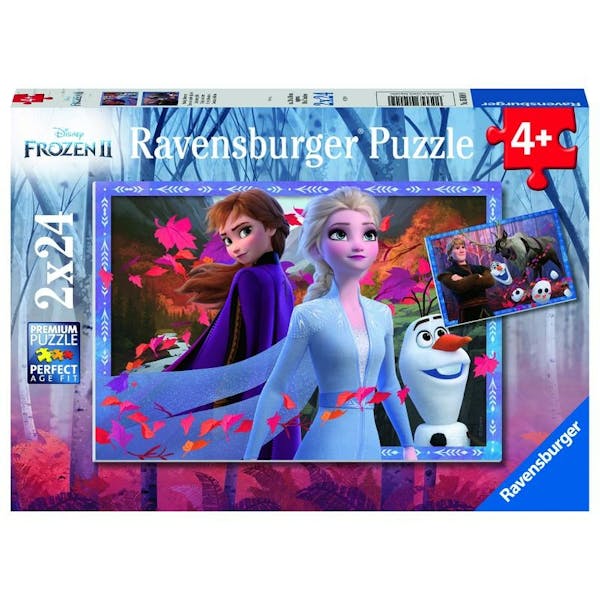 Puzzel Frozen 2 2X24 Stuks