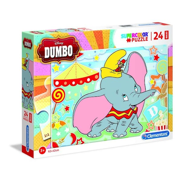Clementoni puzzel 24 stuks Maxi Dumbo