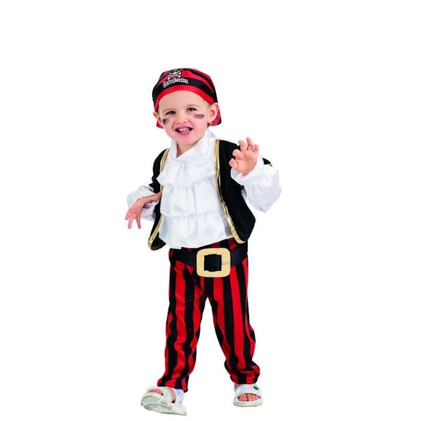 Kostuum Baby Piraat 3-4Y