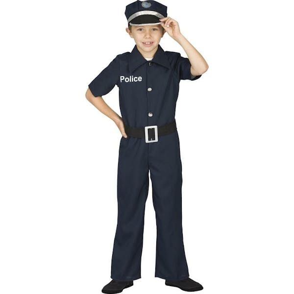 ShowTime Kostuum Politie 2 Delig Mt 116