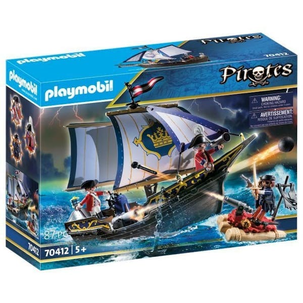 Playmobil 70412 Pirates Zeilschip Van De Soldaten