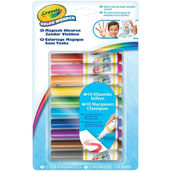 Crayola Color Wonder Viltstiften 10 Stuks