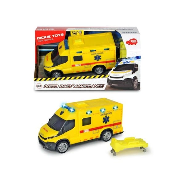 SOS - Ambulance Iveco 1:32 18 Cm