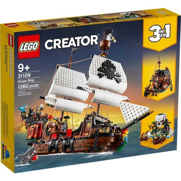 LEGO Creator 3 in 1 Piratenschip (31109)