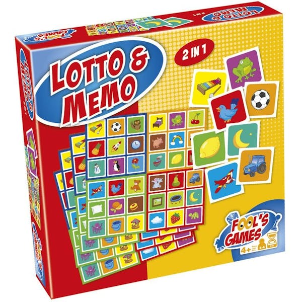 Fool's Games 2 In 1 Memo - Lotto