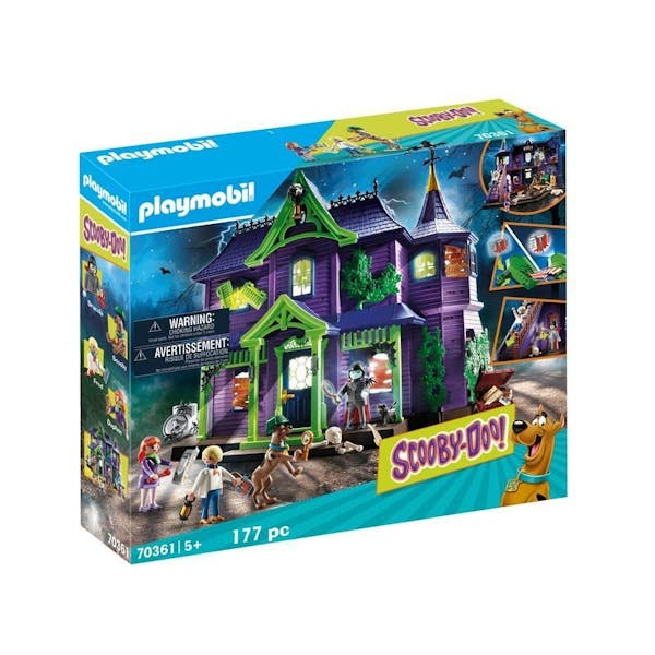 PLAYMOBIL Scooby-Doo! Avontuur in Mystery Mansion - 70361
