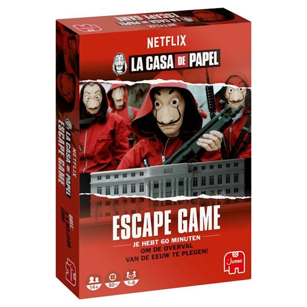 Spel Casa de Papel - Escape game