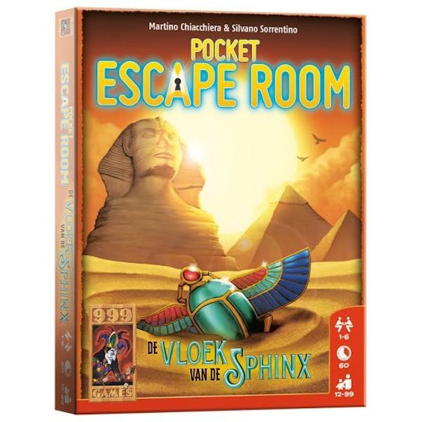 Spel Pocket Escape Room De Vloek Van De Sphinx
