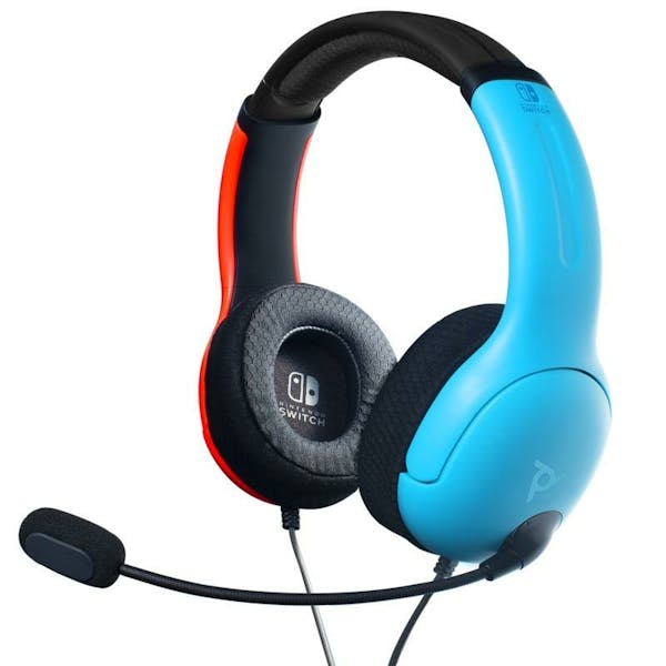 Nintendo Switch Official Headset LVL40 Blauw/Rood
