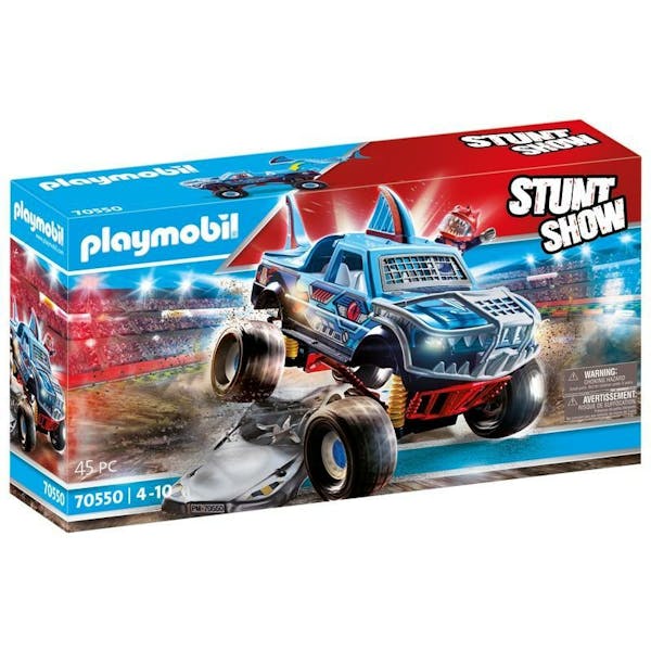 Playmobil Stunt Show 70550 Stuntshow Monster Truck Haai