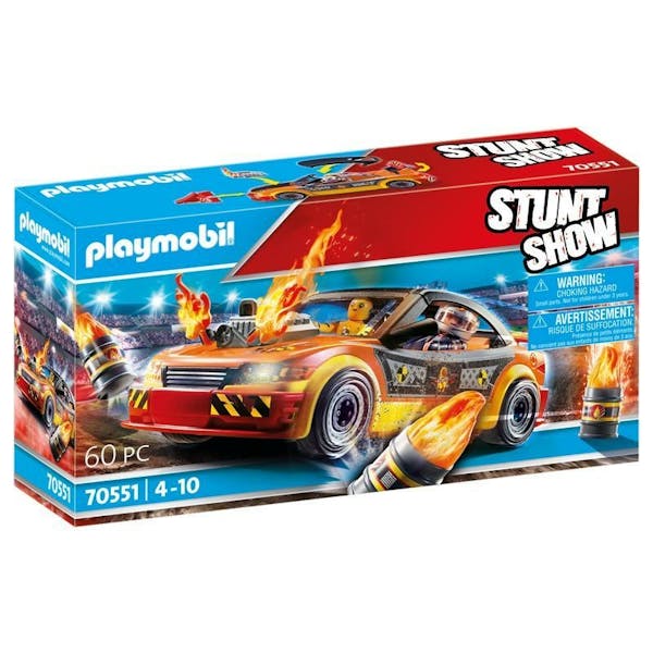 Playmobil Stunt Show 70551 Stuntshow Crashcar