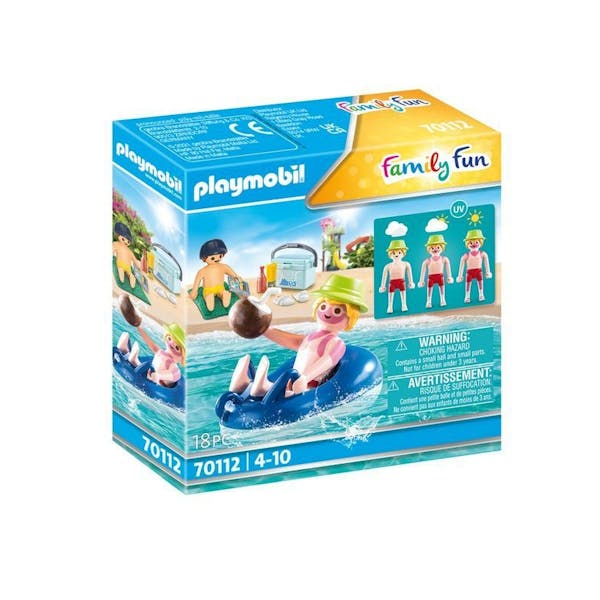 Playmobil 70112 Family Fun Badgast Met Zwembanden
