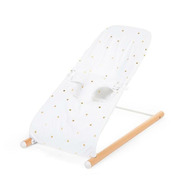 Childhome Evolux Bouncer Cover Jersey Gold Dots