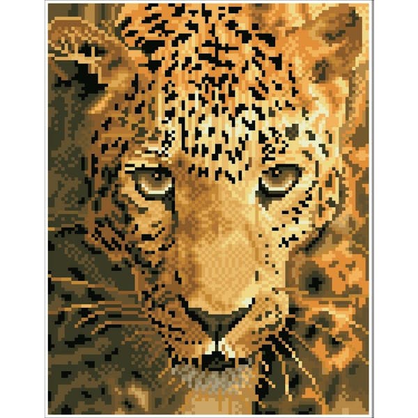 Jaguar Prowl Diamond Dotz 31 x 41 cm