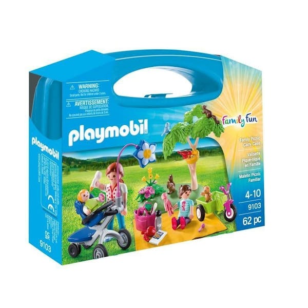 PLAYMOBIL Family Fun Family Picnic Speelkoffer - 9103